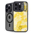 Yellow Tie Die iPhone 15 Pro Kickstand Case
